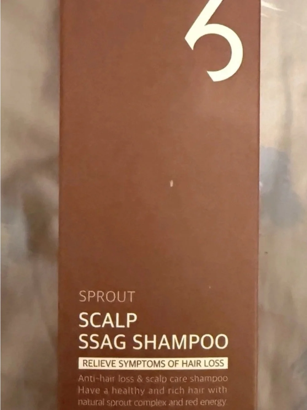 CH6 Sprout Scalp Ssag Shampoo Hair Loss Relief Oily Hair Fresh Herb 17.5oz